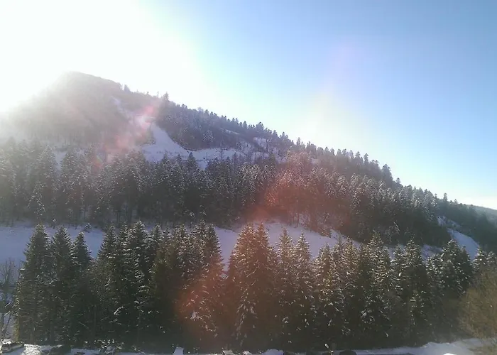 Sous Les Pistes Avec Vue Sur La Vallee
